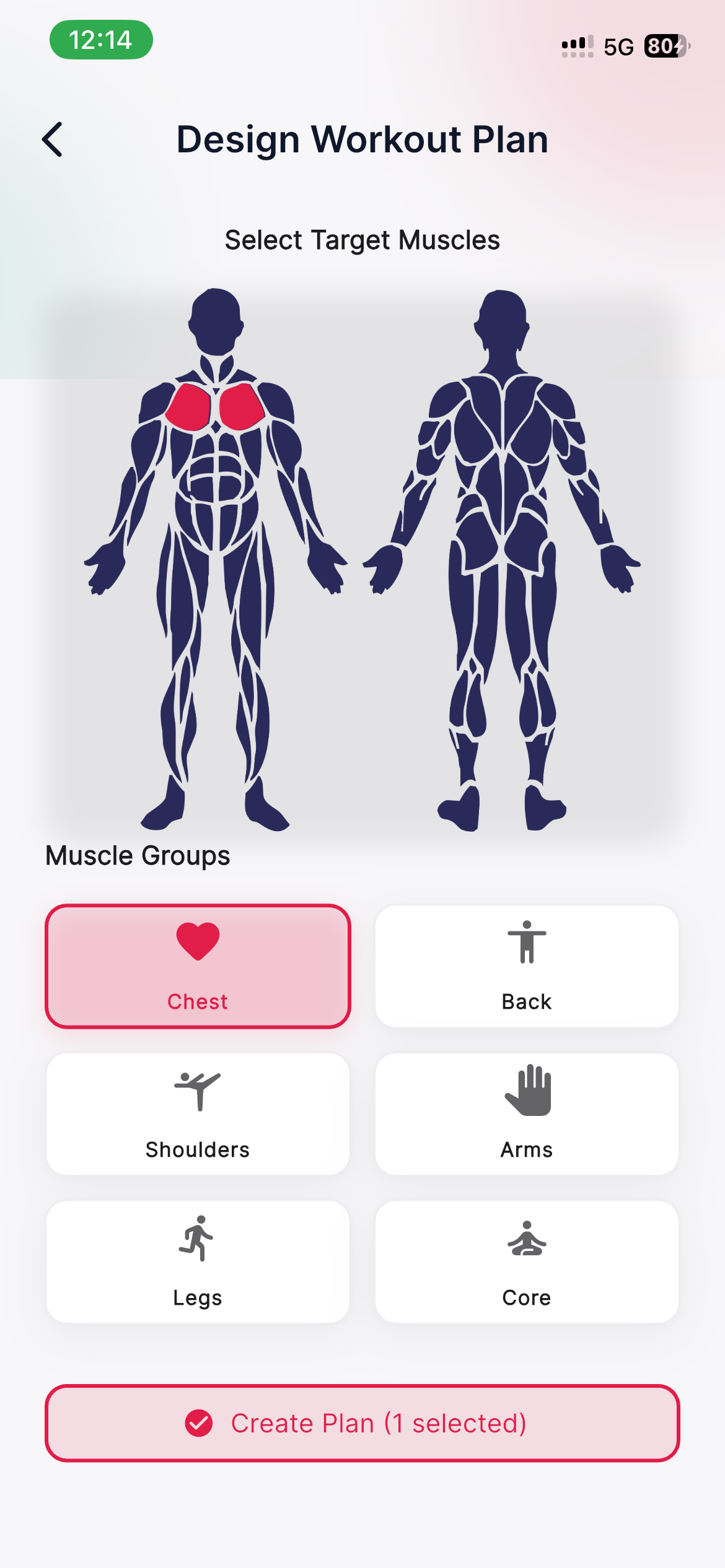 Plan Builder app screenshot